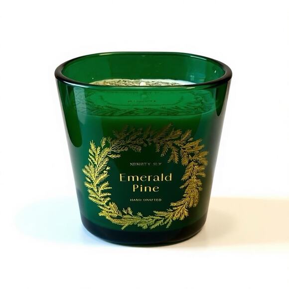 Ninety Six Candle Emerald Pine 10 oz 1-Wick DW Home Christmas Holiday Sold Out - Picture 2 of 2